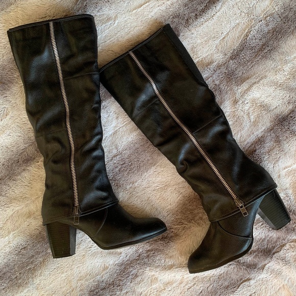 2 lips too wide calf boots